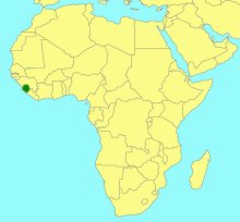 Lachaisea africana_map